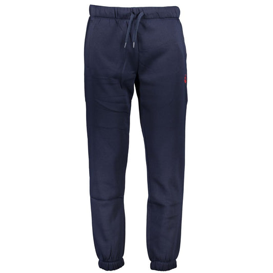 Gianmarco Venturi Blu Polyester Men's Track Pant