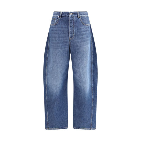 Givenchy Blue Cotton Relaxed Fit Jeans