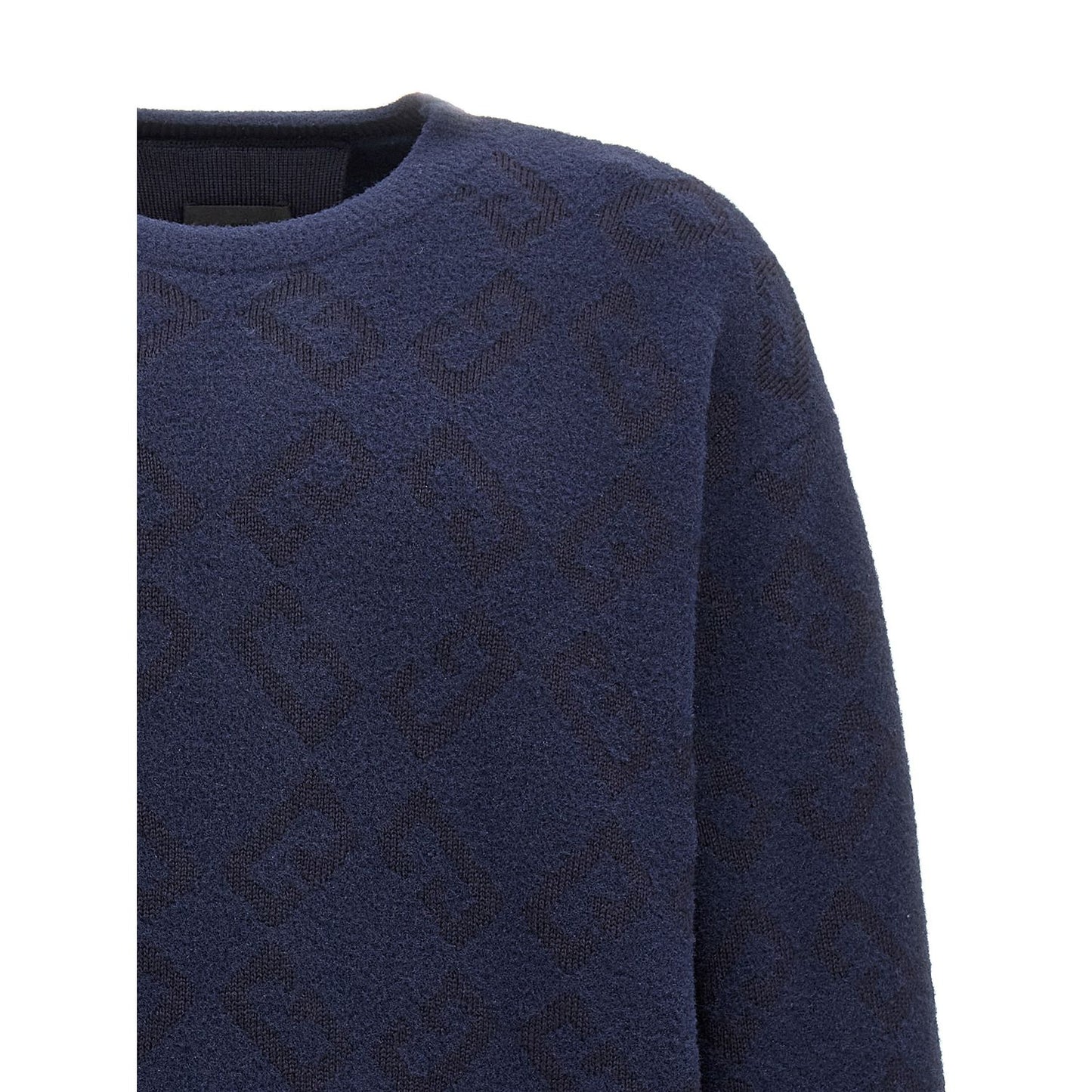 Givenchy Blue Wool Cardigan