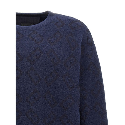 Givenchy Blue Wool Cardigan