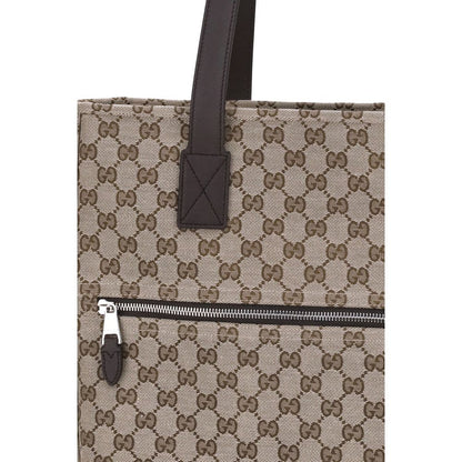 Gucci Brown Polyester Handbag