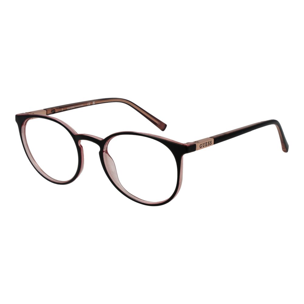 Guess Black Stainless Steel Glasses (Frames)