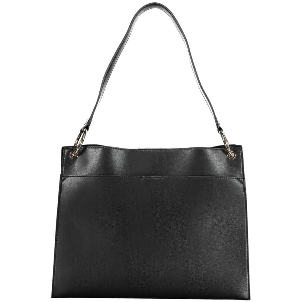 Guess Jeans Black Polyethylene Handbag