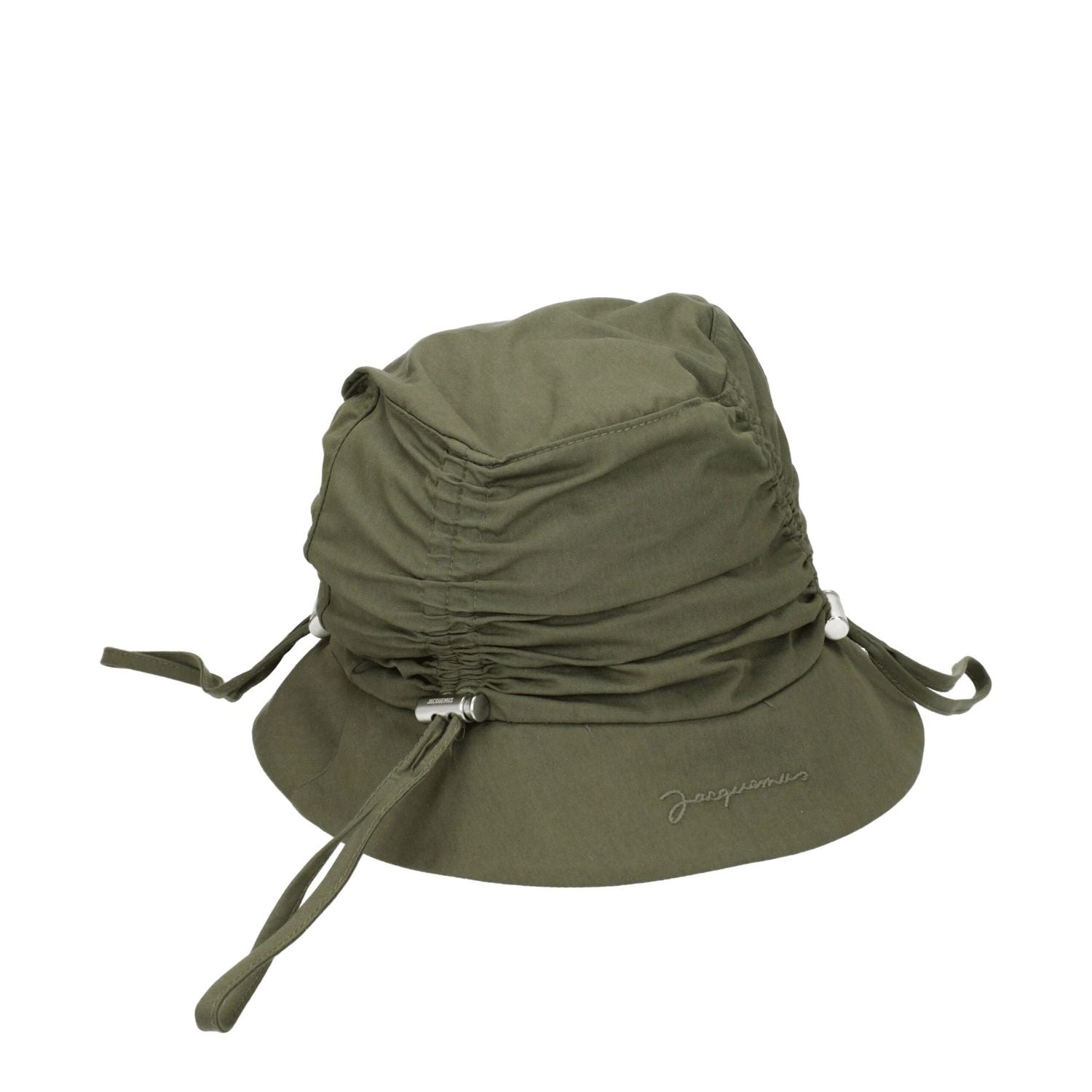 Jacquemus Green Cotton Bucket Hat