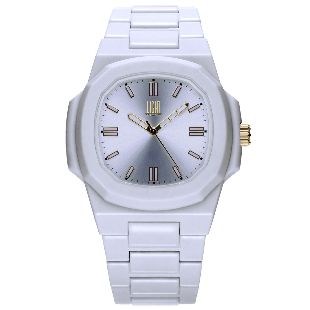 LIGHT TIME Mod. VELVET NAUTILUS - White