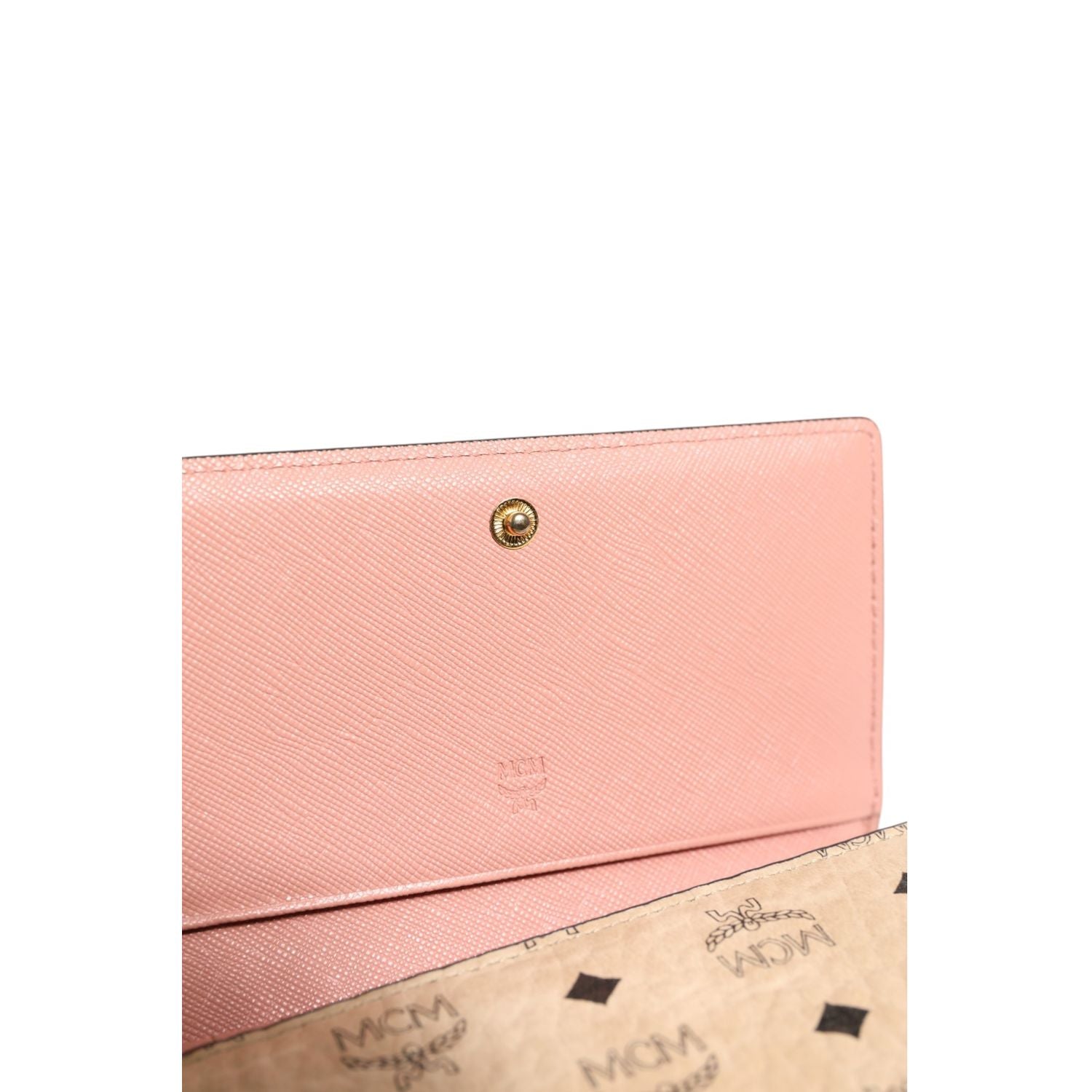 MCM Visetos Rabbit Compact Wallet