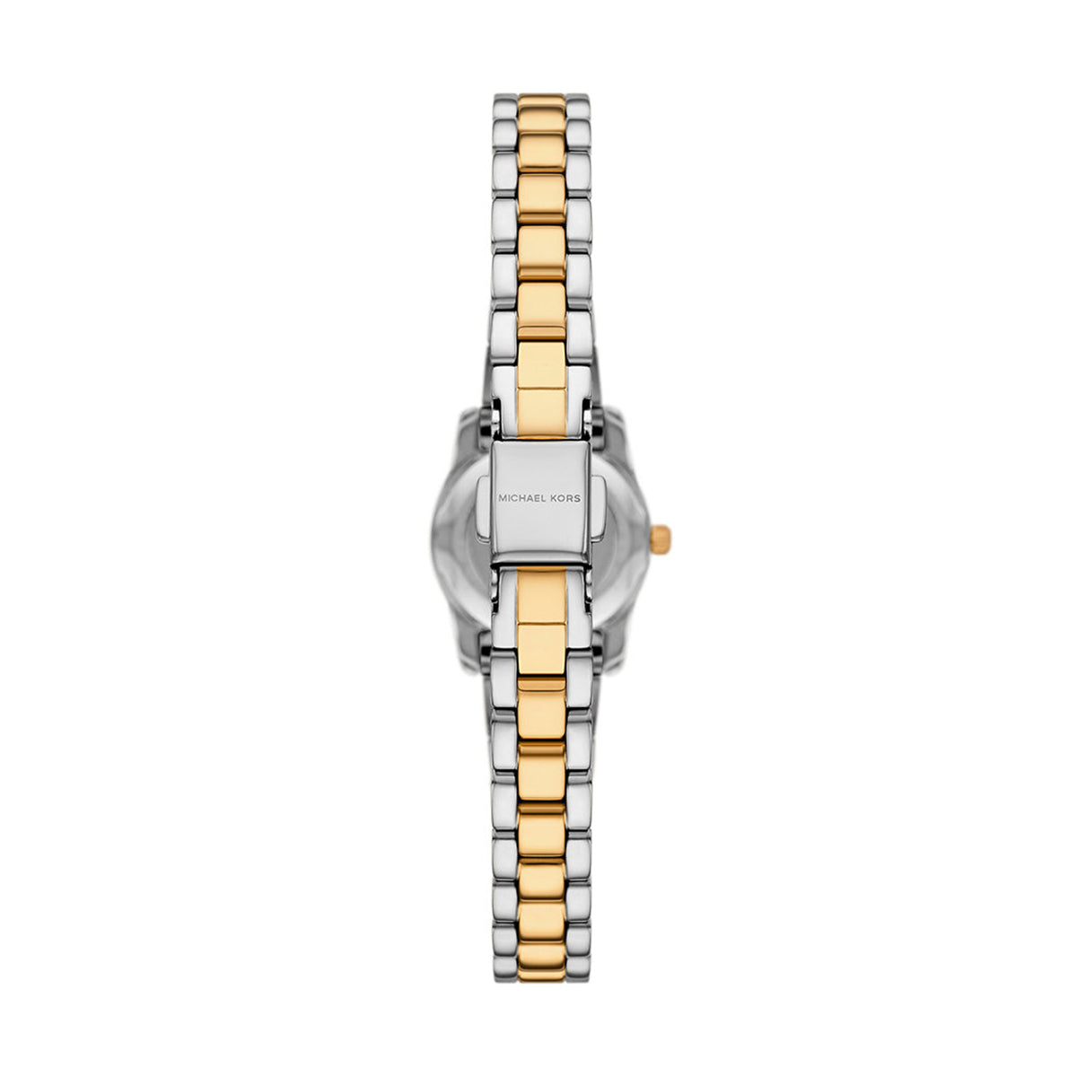 MICHAEL KORS Mod. MIRCO LEXINGTON stylish watch with silver and gold bracelet