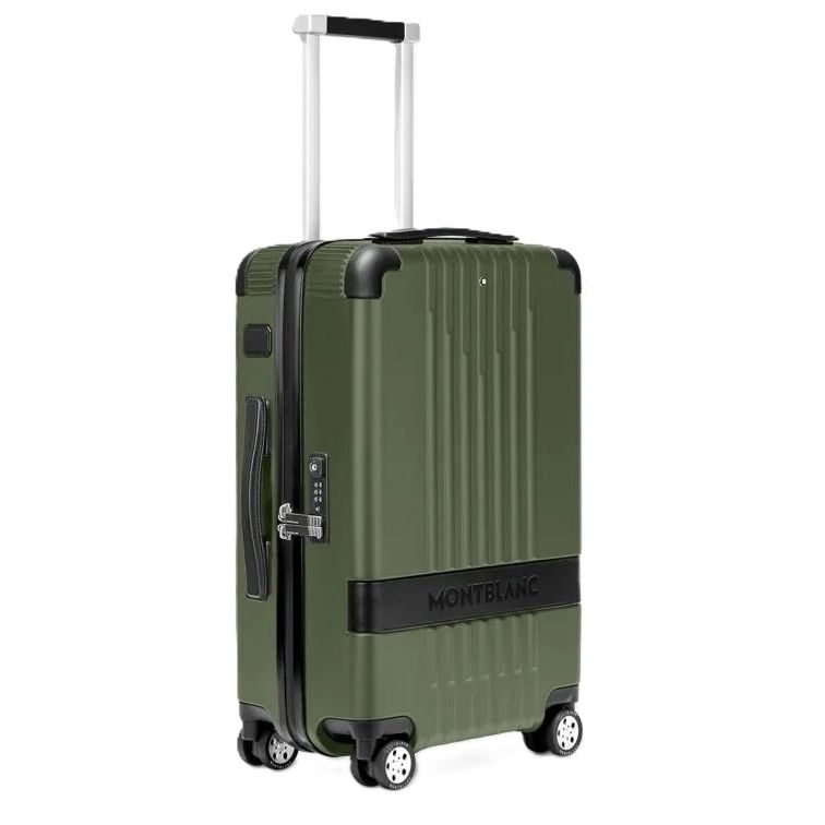 MONTBLANC LEATHER MOD. CABIN COMPACT TROLLEY - 35X55X21 (34 L)