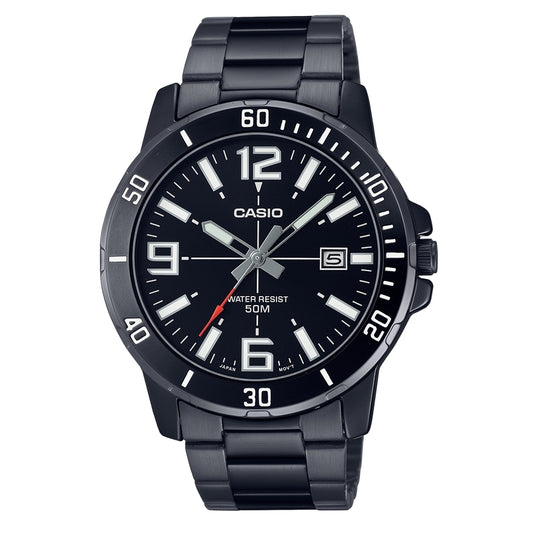 CASIO SPORT COLLECTION Mod. DIVER 50M - FULL BLACK MTP-VD01B-1BVUDF