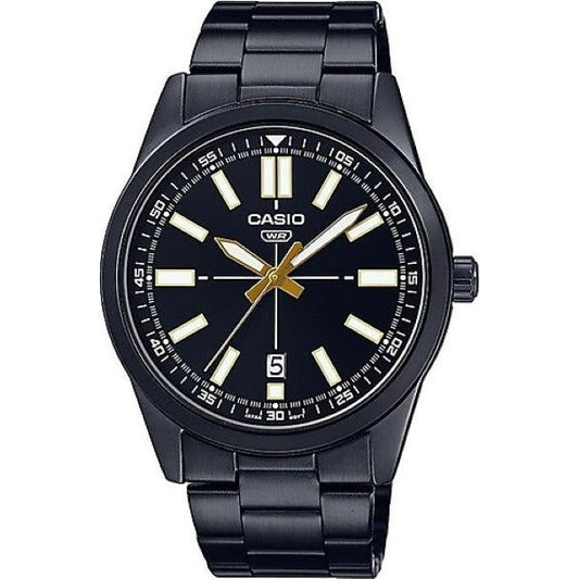 CASIO COLLECTION Mod. CASUAL DATE - FULL BLACK MTP-VD02B-1EUDF