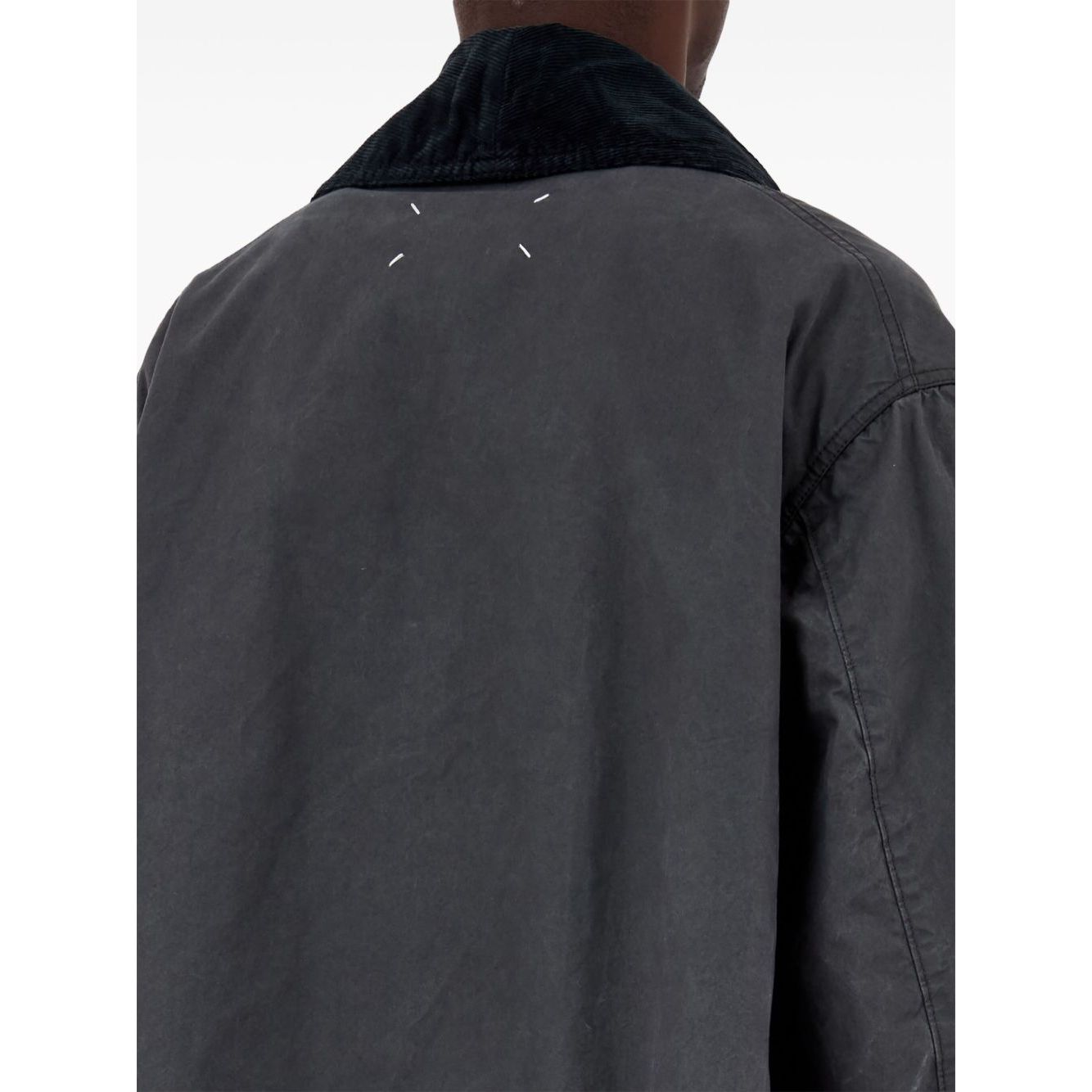 Maison Margiela Double Breasted Cotton Jacket