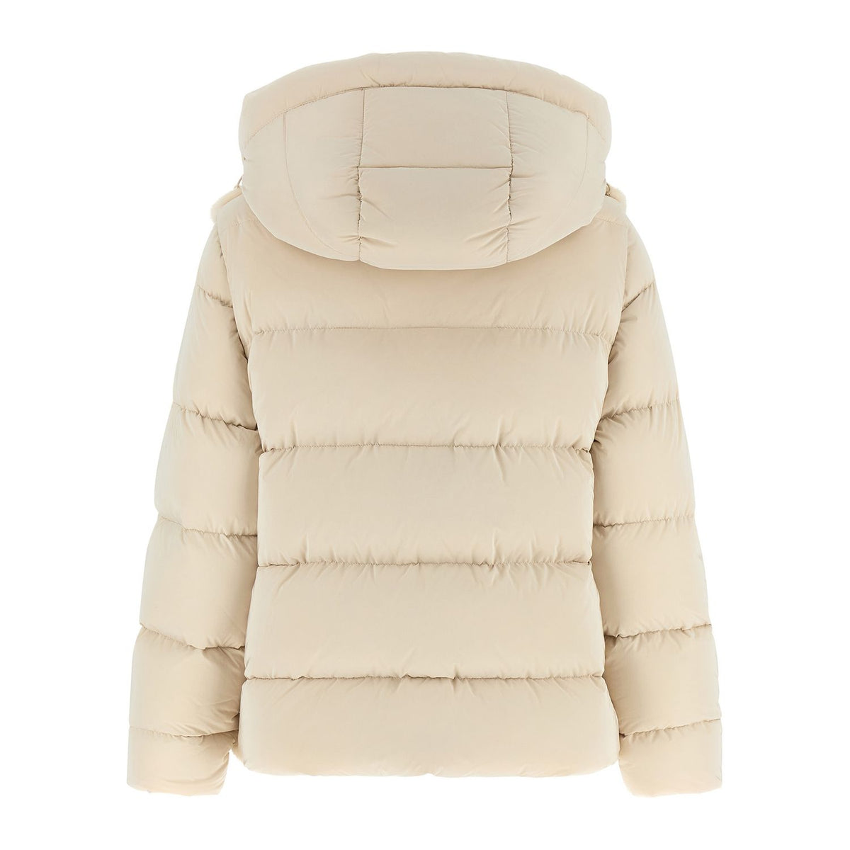 MooRER White Wool Shell Jacket