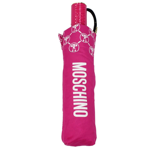 Moschino Pink Polyester Umbrella 1728,75667636384,Accessories,Moschino,New with tags,Other Accessories - Accessories,Pink,Umbrellas - Other Accessories - Accessories,Women