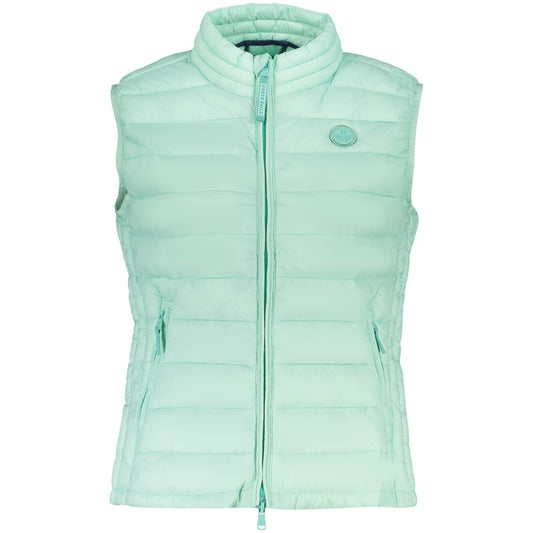 North Sails Green Polyester Sleveless Jacket