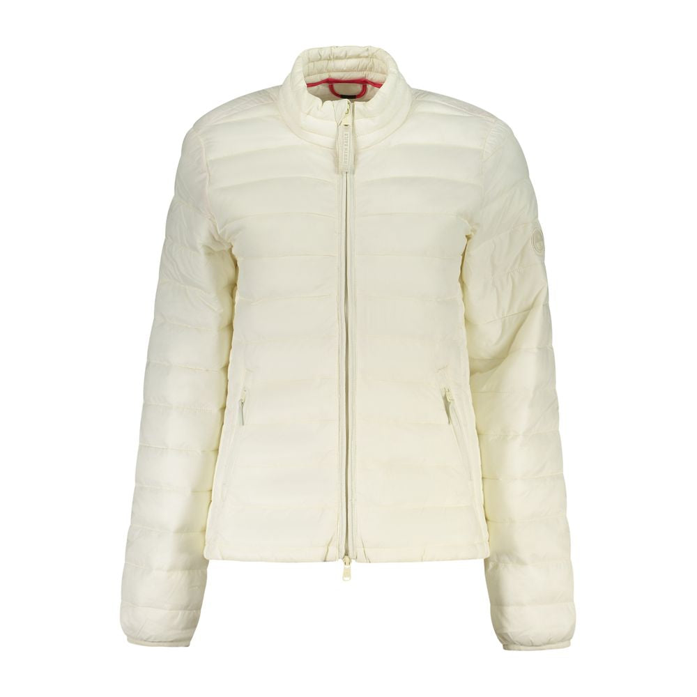 North Sails White Polyester Jacket