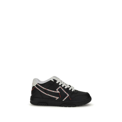 Off-White Black Rubber Athletic Sneakers