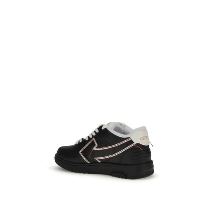 Off-White Black Rubber Athletic Sneakers