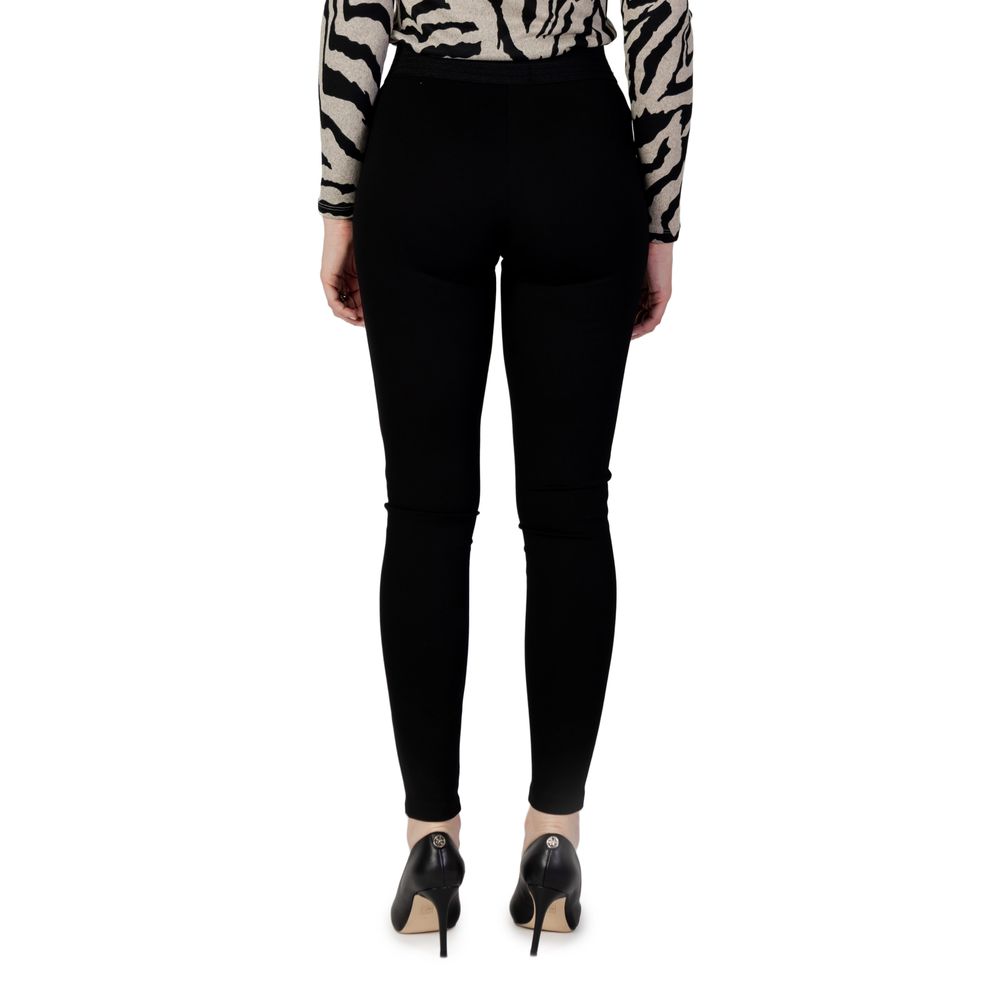 Only Black Viscose Leggings