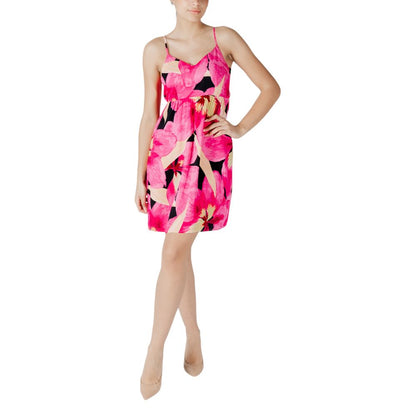 Only Pink Viscose Short Dress