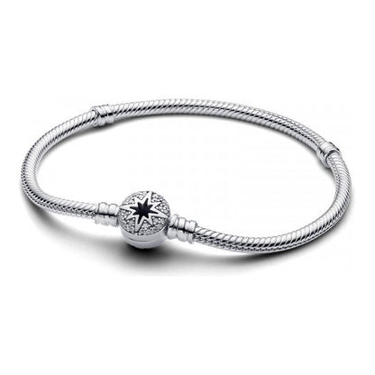 PANDORA MOMENTS Mod. NORTH STAR CLASP SNAKE CHAIN - Size 20