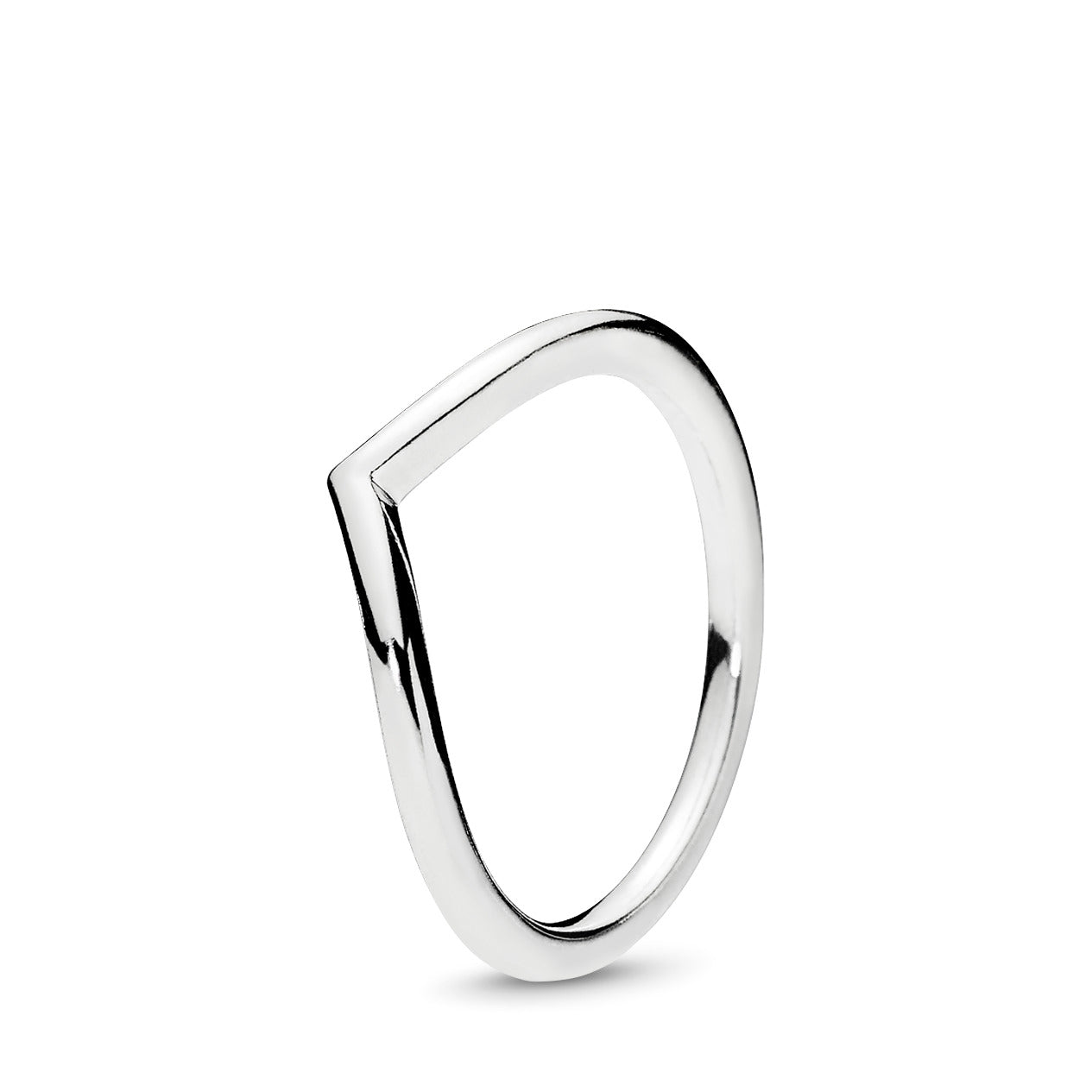 PANDORA Mod. POLISHED WISHBONE RING