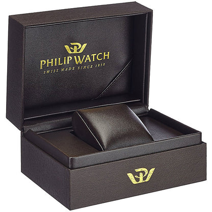 PHILIP WATCH Mod. R8253597127 black watch box with logo