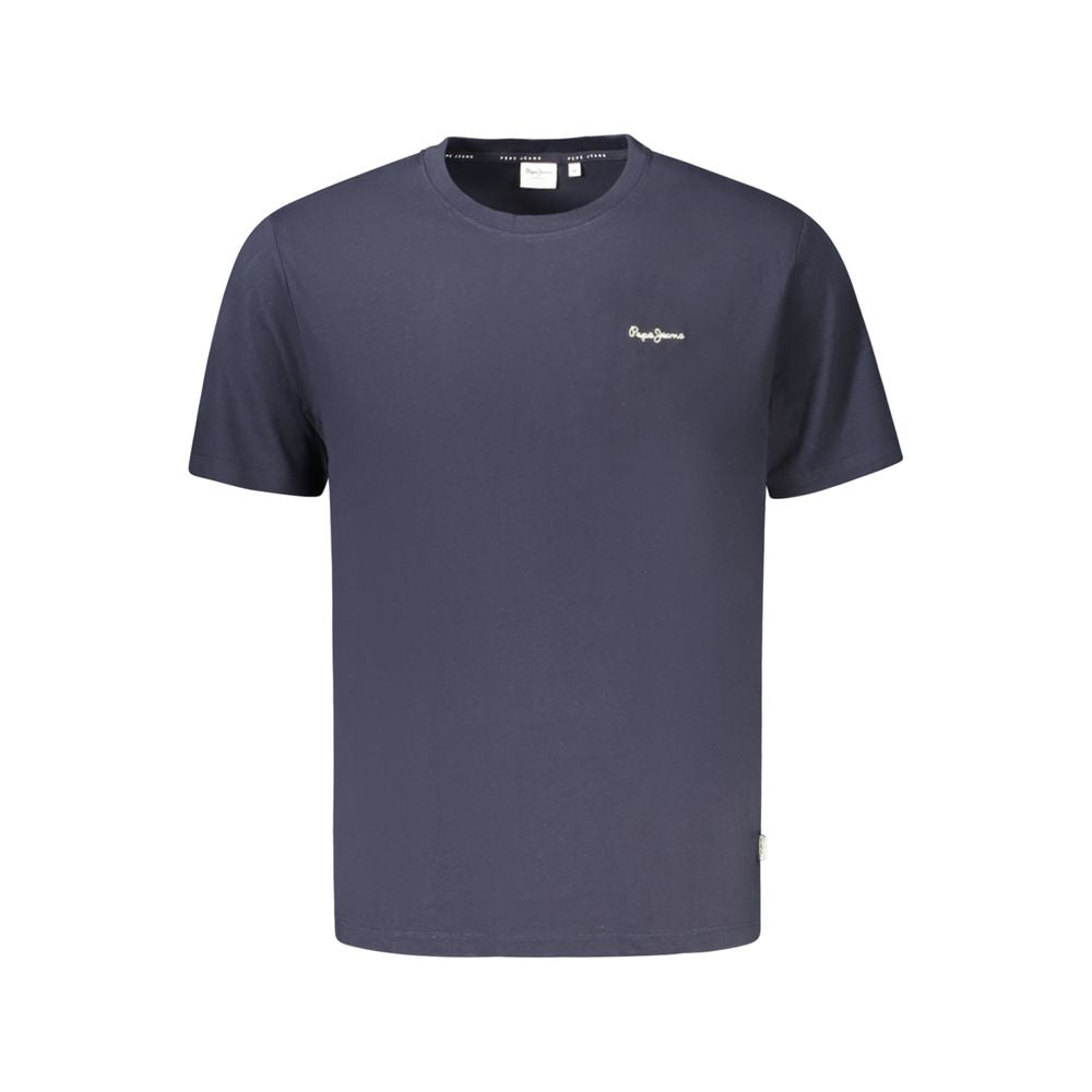 Pepe Jeans Blue Organic Cotton Men T-Shirt