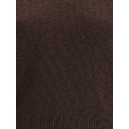 Petar Petrov Brown Fleece Wool Cashmere Sweater