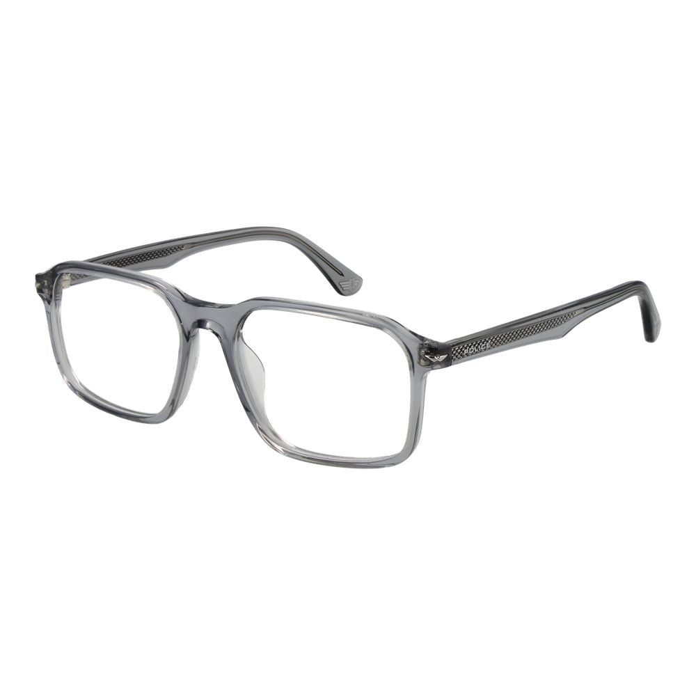 Police Gray Cellulose Acetate Glasses (Frames)
