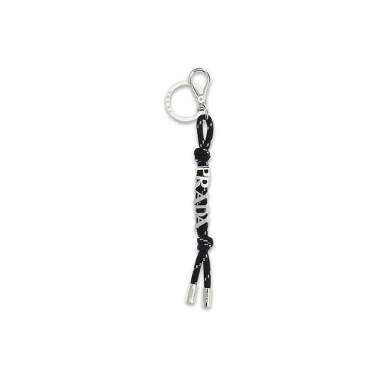 Prada Black Recycled Polyester Keychain 1728,72470364320,Accessories,Black,Keychains - Other Accessories - Accessories,Men,New with tags,Other Accessories - Accessories,Prada