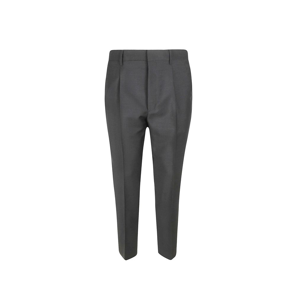 Prada Gray Wool Dress Pants 1728,48 | M,75611013280,Clothing,Dress Pants - Pants - Clothing,Gray,Men,New with tags,Pants - Clothing,Prada