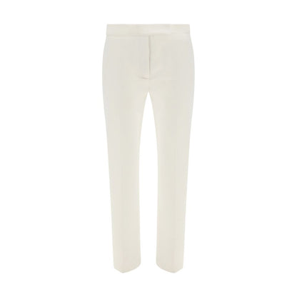 SA SU PHI White Silk Casual Pants