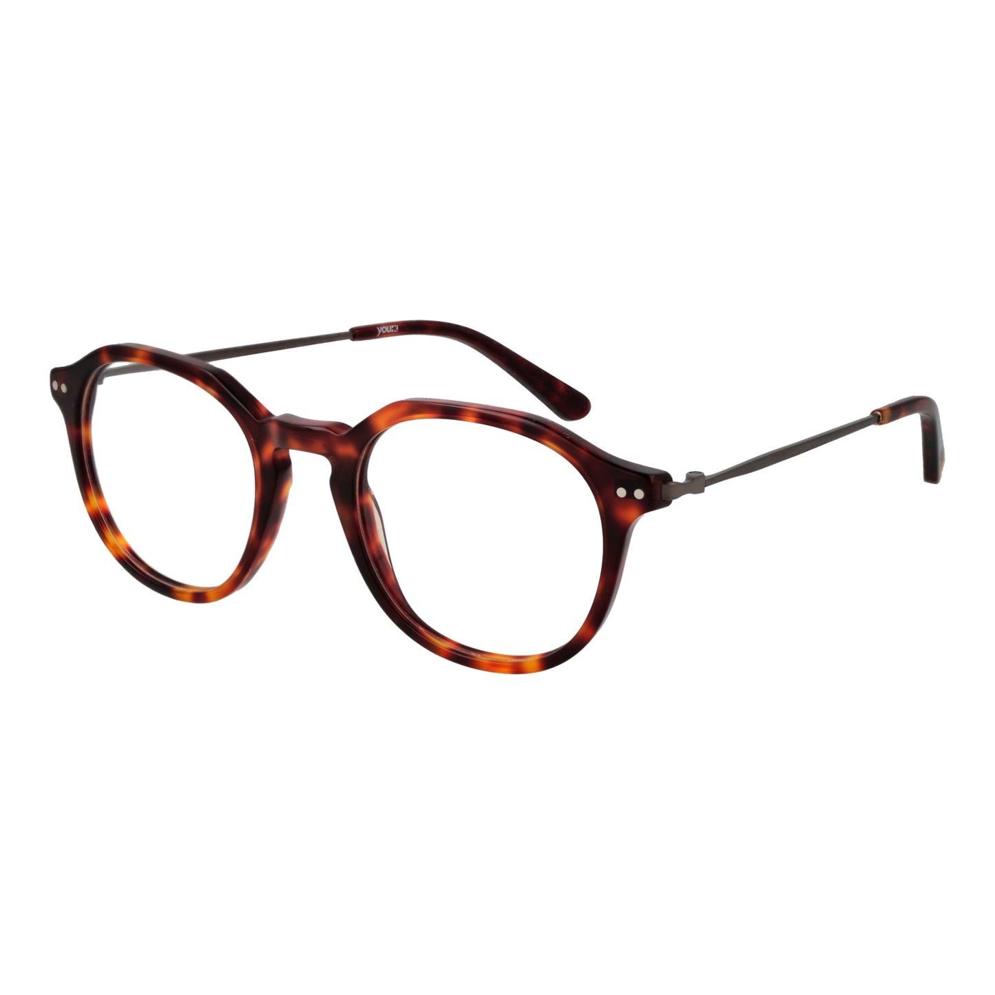 Gent's eyewear SIGNATURE MOD. YK1802 332 tortoiseshell frame.