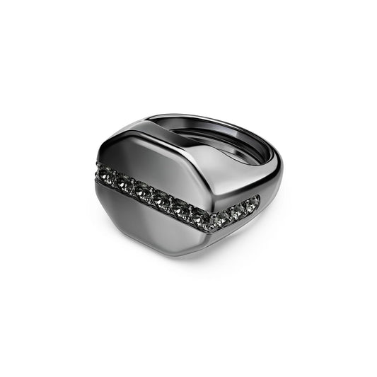 Sterling silver ring from SWAROVSKI JEWELS JEWELRY Mod. 5732868 collection, featuring row of sparkling accents.