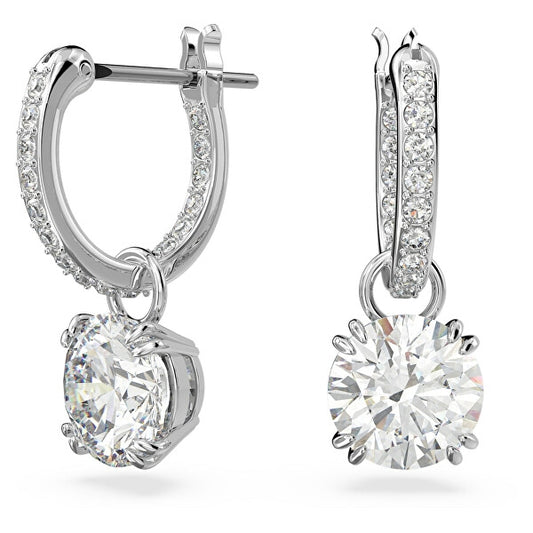 SWAROVSKI Mod. 5636717 elegant crystal earrings with sparkling stones, showcasing luxury jewelry design.