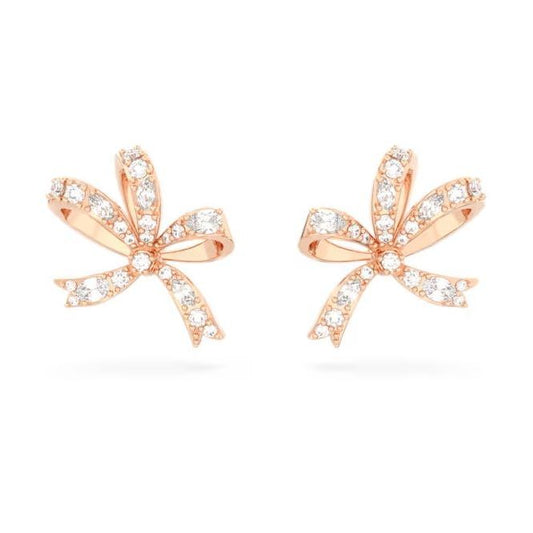 SWAROVSKI Mod. 5647572 silver 925° ladies earrings with quartz analog, mineral dial, and 5 ATM water resistance.