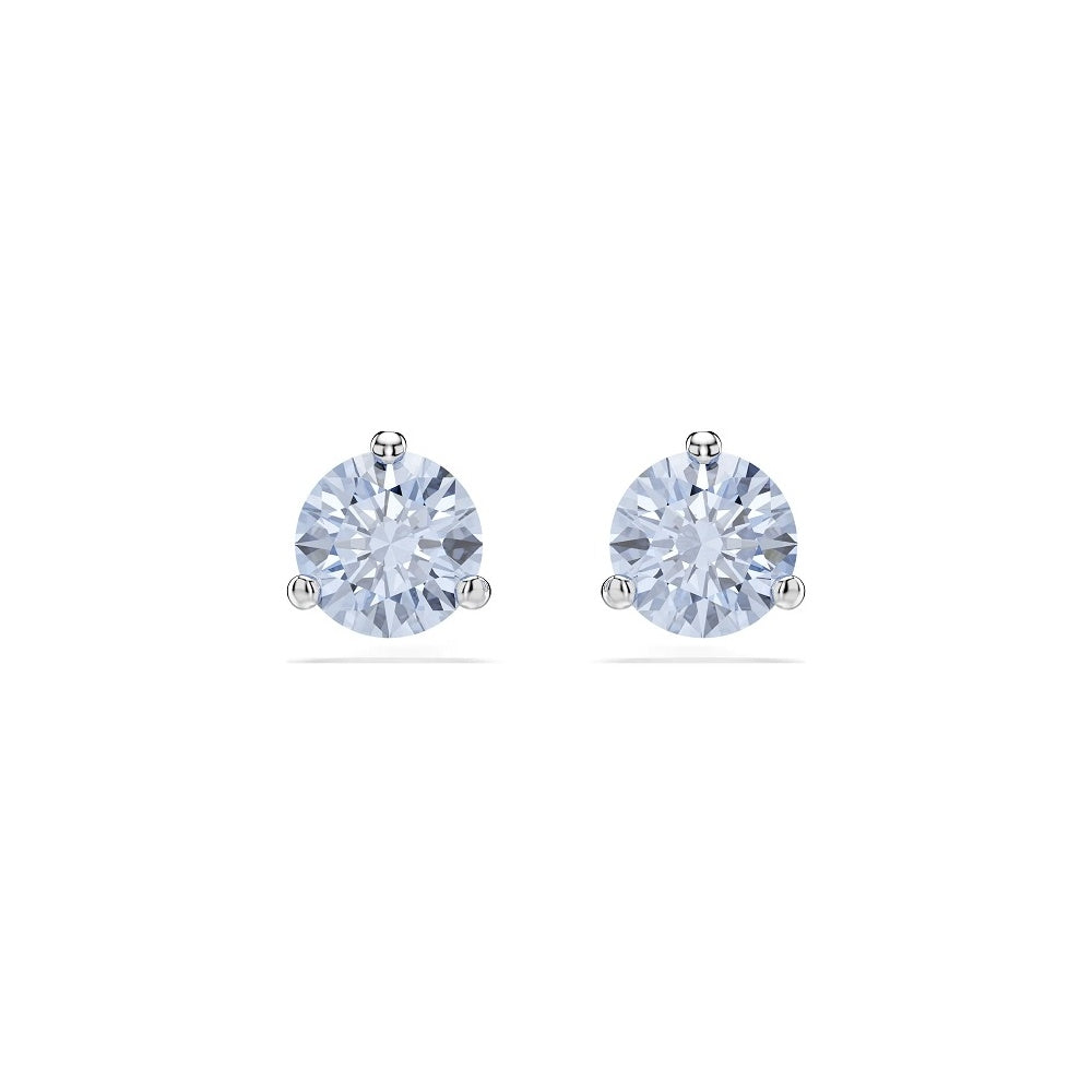 SWAROVSKI Mod. 5725002 silver earrings, Quartz Analog, 5 ATM water resistant, in official box, ideal for ladies.