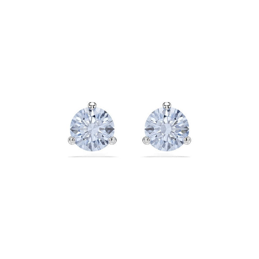 SWAROVSKI Mod. 5725002 silver earrings, Quartz Analog, 5 ATM water resistant, in official box, ideal for ladies.