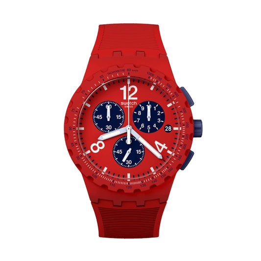 SWATCH Mod. PRIMARILY RED READY STOCKED WATCHES,Wristwatch