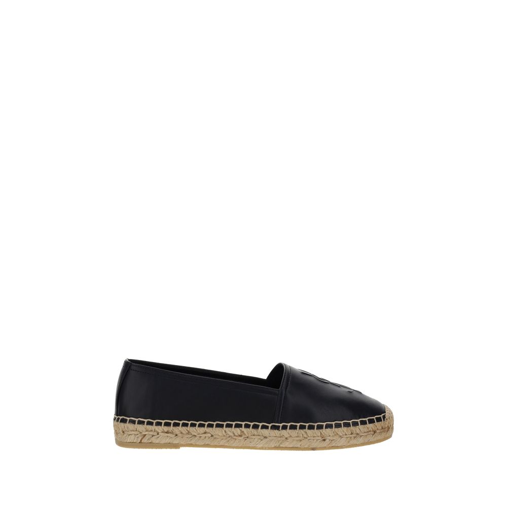 Saint Laurent Black Lamb Ovis Aries Aries Espadrilles