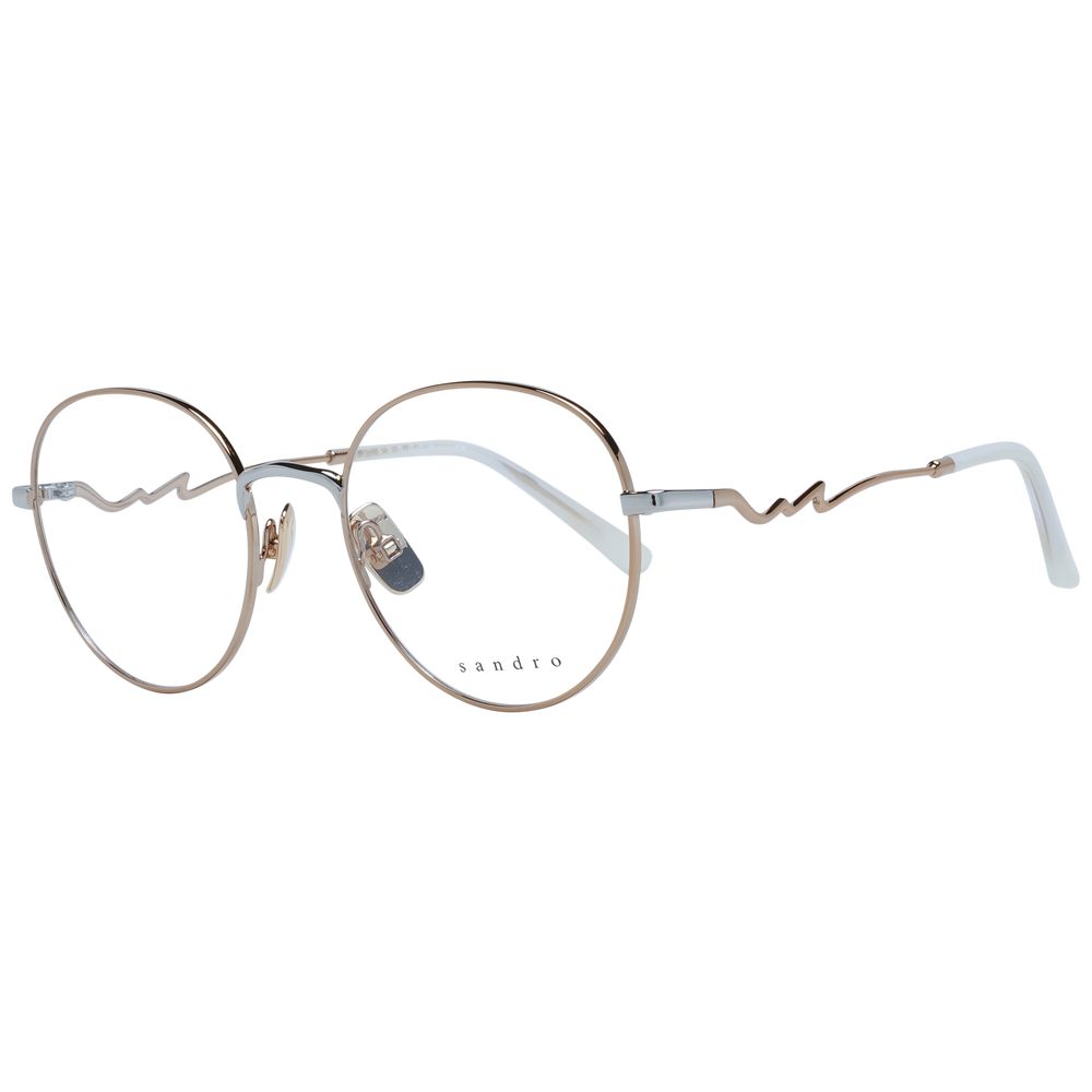 Sandro Gold Stainless Steel Glasses (Frames)