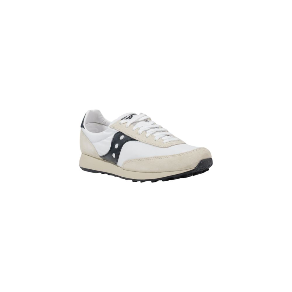 Saucony Black And White Leather Athletic Sneakers