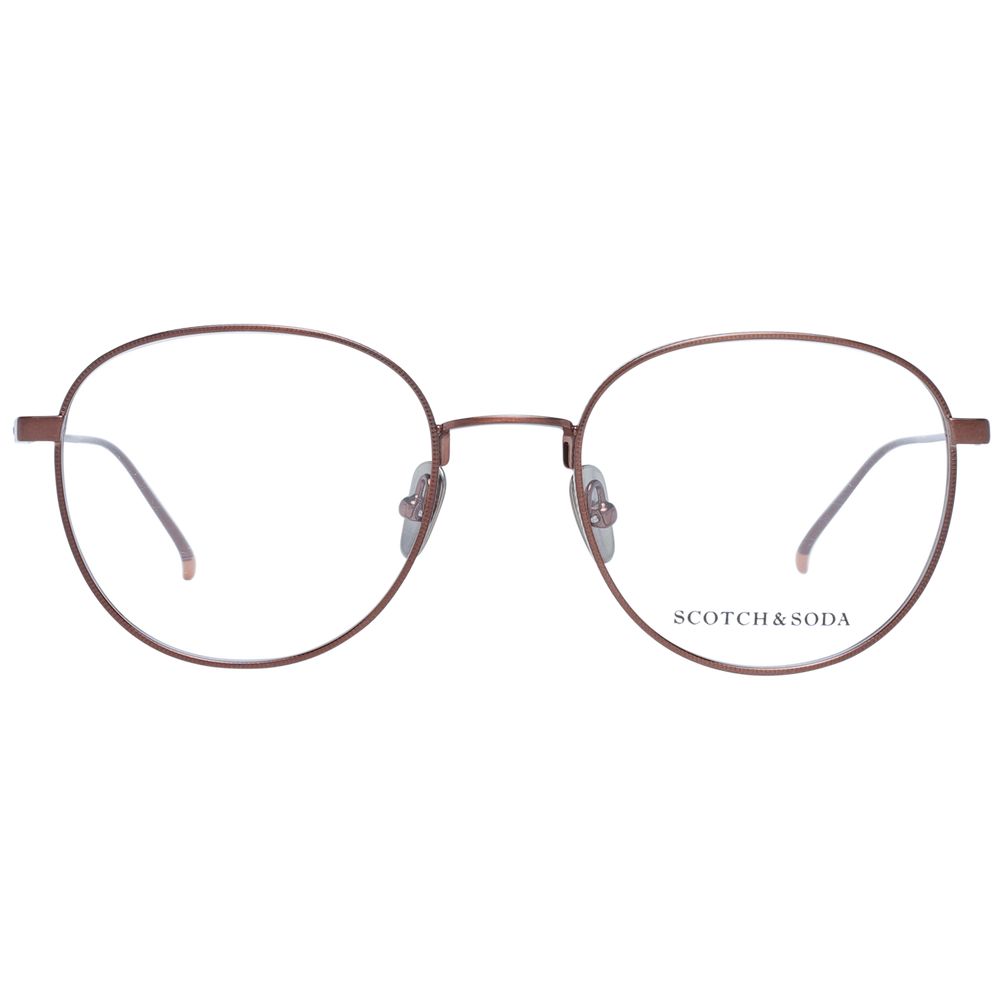 Scotch & Soda Brown Metal Glasses (Frames)