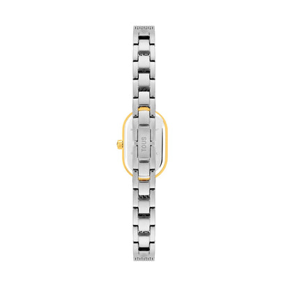TOUS WATCHES Mod. 3000145300, elegant design in silver and gold, side view showing bracelet detail.