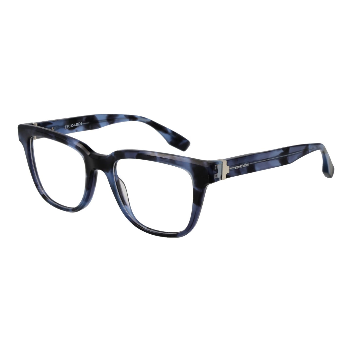 TRUSSARDI MOD. TSM6041 52G22 gent glasses with blue tortoiseshell frame