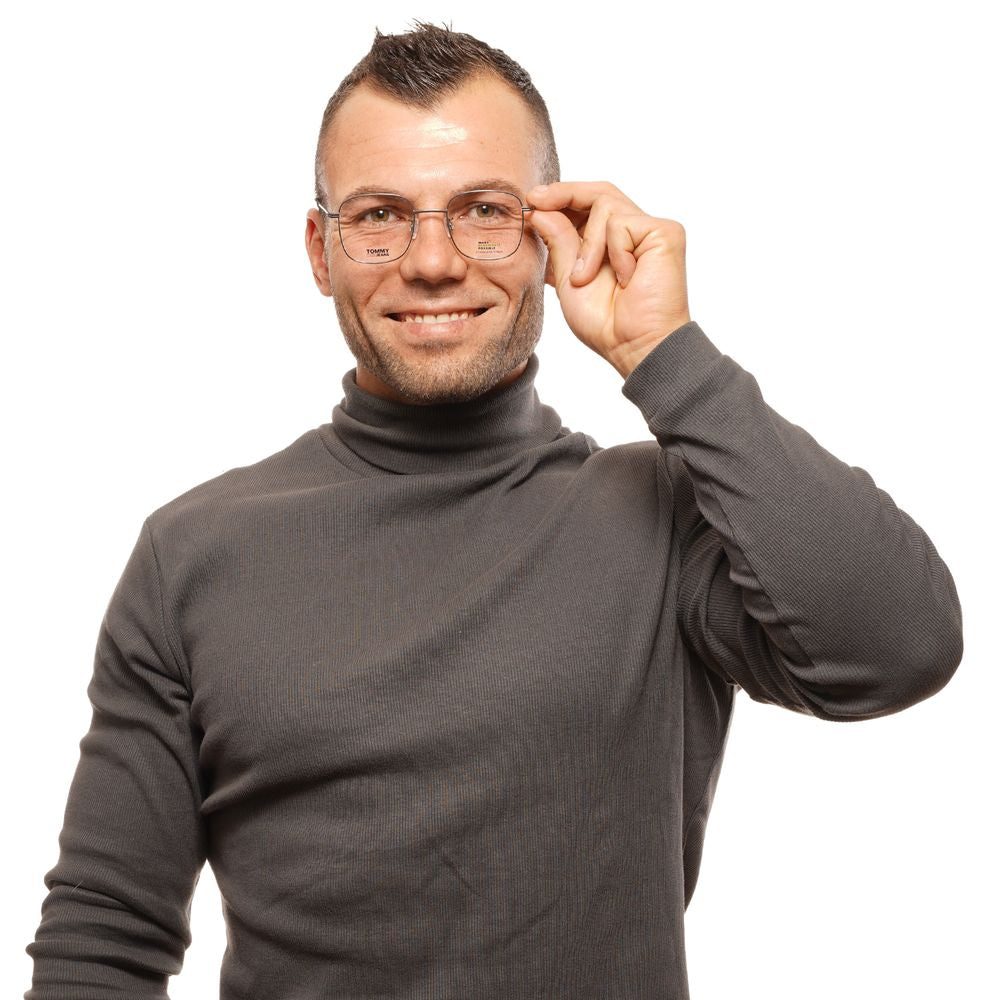 Tommy Hilfiger Gray Metal & Plastic Glasses (Frames)