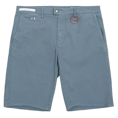 Tramarossa Light Blue Linen Men Short