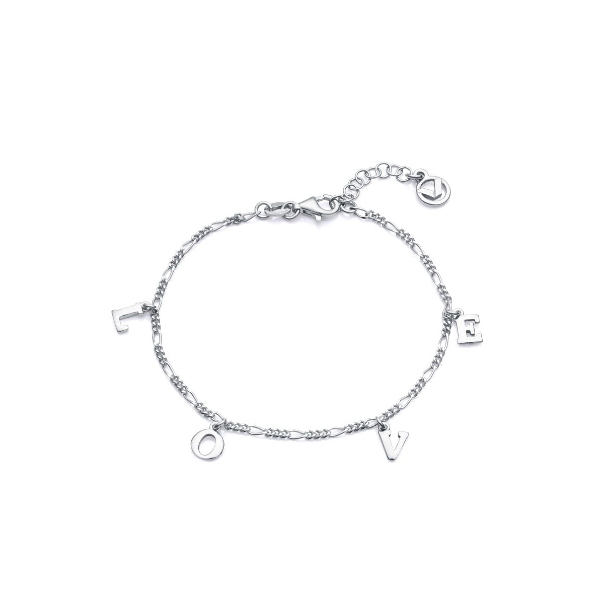 VICEROY JEWELS Mod. 1335P000-08 silver bracelet for ladies with charms and adjustable clasp, perfect for elegant fashion style.