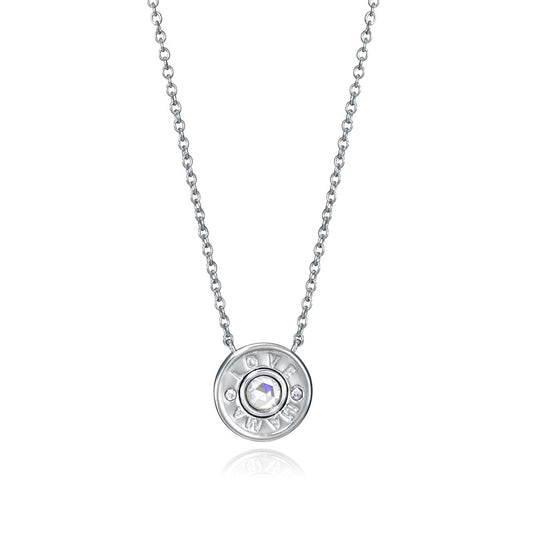 VICEROY JEWELS Mod. 85014C000-30 Lady's necklace, silver 925°, quartz chronograph, 5 ATM water resistant, mineral dial.