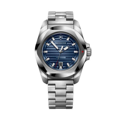 VICTORINOX WATCHES Mod. V242020 with blue dial and stainless steel bracelet